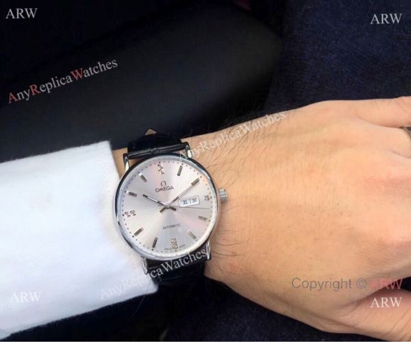 New Replica Omega Day Date Stainless Steel Silver Watch Automatic Movement New Replica Omega Day Date Stainless Steel Silver Watch Automatic Movement