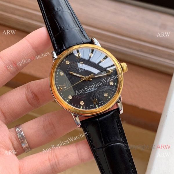 New Style Omega DeVille Automatic Watches Two Tone White Face New Style Omega DeVille Automatic Watches Two Tone White Face