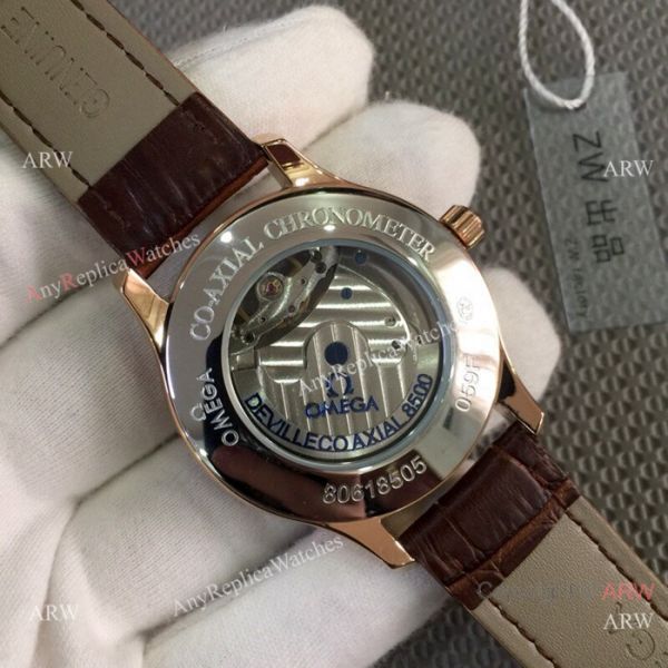 2019 Replica Omega seamaster Complications Watch Rose Gold White Dial 2019 Replica Omega seamaster Complications Watch Rose Gold White Dial