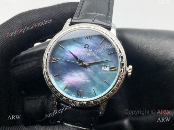 SWISS Replica Omega De Ville Mens Watch Mother of Pearl Face SWISS Replica Omega De Ville Mens Watch Mother of Pearl Face