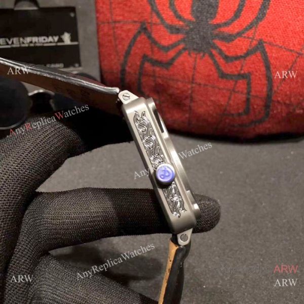 New Replica Bell Ross BR01 Burning Skull Tattoo Watch Quartz Movement New Replica Bell Ross BR01 Burning Skull Tattoo Watch Quartz Movement