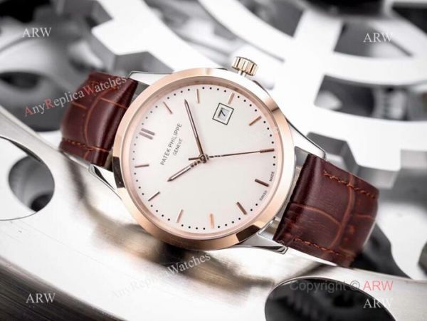 Fake Patek Philippe Calatrava Rose Gold Automatic Watches 42mm Fake Patek Philippe Calatrava Rose Gold Automatic Watches 42mm