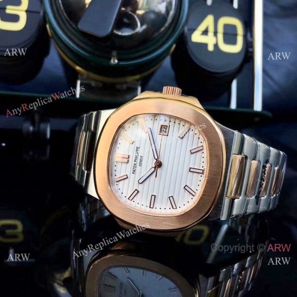Copy Patek Philippe Nautilus Two Tone Gold Dial Watch For Sale Copy Patek Philippe Nautilus Two Tone Gold Dial Watch For Sale