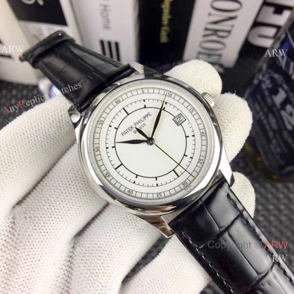 AAA Replica Patek Philippe Calatrava Watches Gold Case White Dial AAA Replica Patek Philippe Calatrava Watches Gold Case White Dial