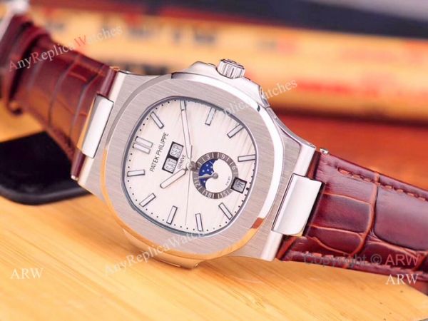 Fake Patek Philippe Nautilus Annual Calendar Man Watch Stainless Steel Blue Face Fake Patek Philippe Nautilus Annual Calendar Man Watch Stainless Steel Blue Face