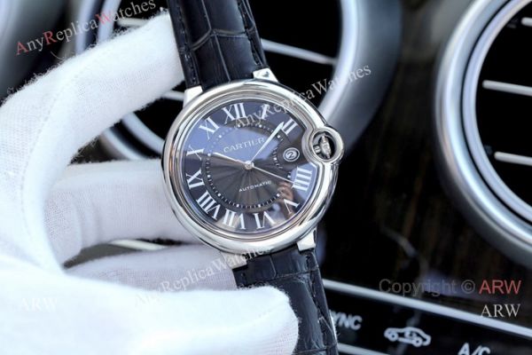 Fake Cartier Ballon Bleu Brown Dial 41mm Watches Swiss Quality Fake Cartier Ballon Bleu Brown Dial 41mm Watches Swiss Quality