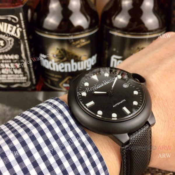 Replica Cartier Ballon Bleu de Black PVD watches New Model Replica Cartier Ballon Bleu de Black PVD watches New Model