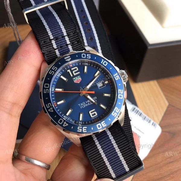 Copy TAG Heuer Formula 1 Swiss Quartz Watch Blue Dial Nylon Strap Copy TAG Heuer Formula 1 Swiss Quartz Watch Blue Dial Nylon Strap