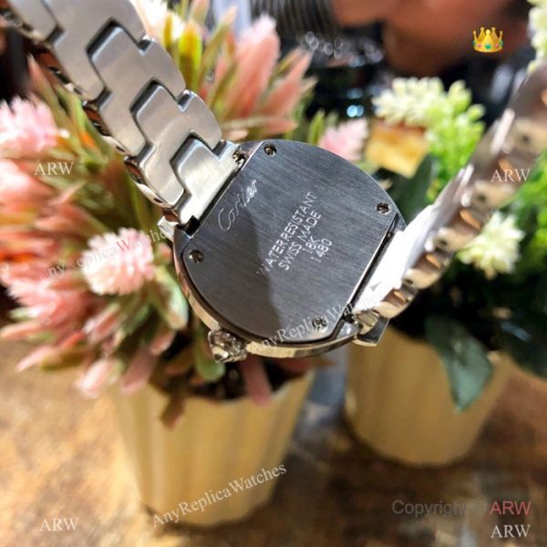 Rotonde de Cartier Stainless Steel White Watch 28mm Lady Rotonde de Cartier Stainless Steel White Watch 28mm Lady