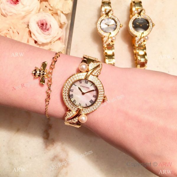 Swiss Quality Cartier Sapphire glass Yellow Gold Watch 33mm Swiss Quality Cartier Sapphire glass Yellow Gold Watch 33mm