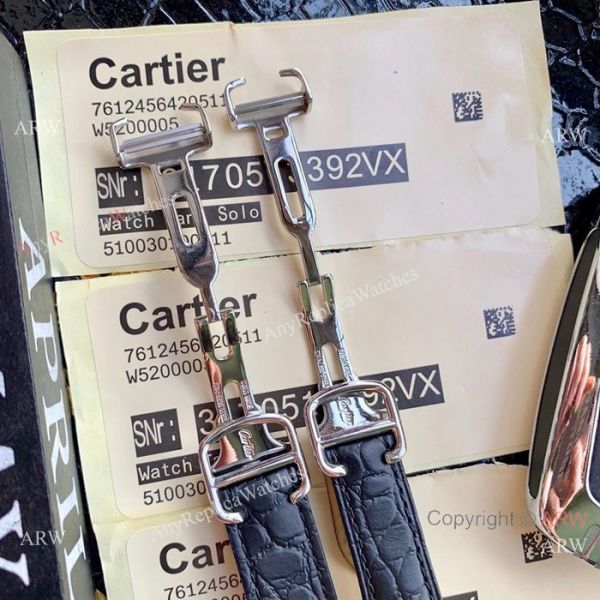 New Copy Cartier Tank Solo Watches Gold Case Diamond Bezel New Copy Cartier Tank Solo Watches Gold Case Diamond Bezel