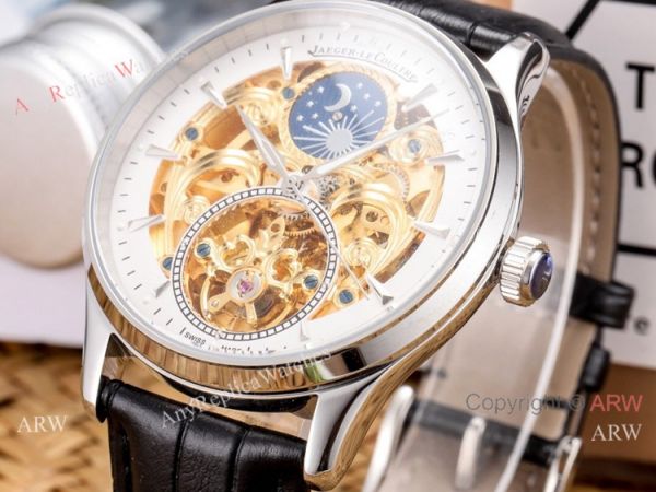 Copy Jaeger-Lecoultre Skeleton Moonphase Watches 43mm Copy Jaeger-Lecoultre Skeleton Moonphase Watches 43mm