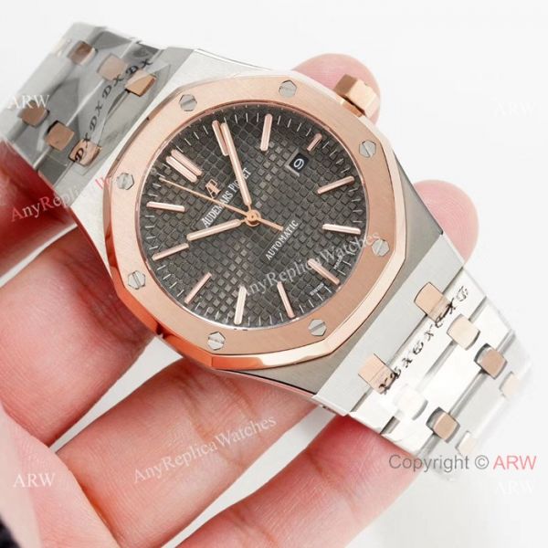 Swiss 3120 Audemars Piguet Replica Watch Two Tone Rose Gold 41mm Swiss 3120 Audemars Piguet Replica Watch Two Tone Rose Gold 41mm