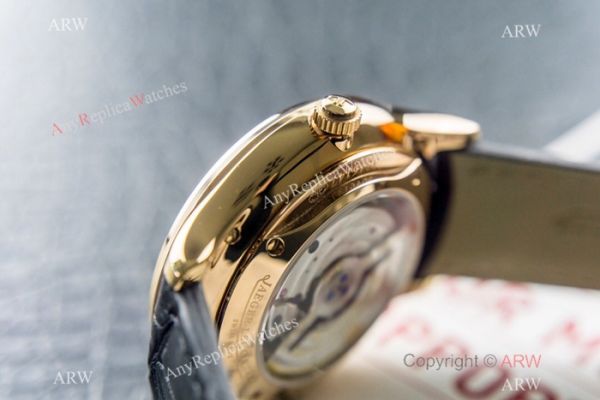 Swiss Copy Jaeger-LeCoultre Master Ultra Thin Moon 39 mm Watch Gold Case Swiss Copy Jaeger-LeCoultre Master Ultra Thin Moon 39 mm Watch Gold Case