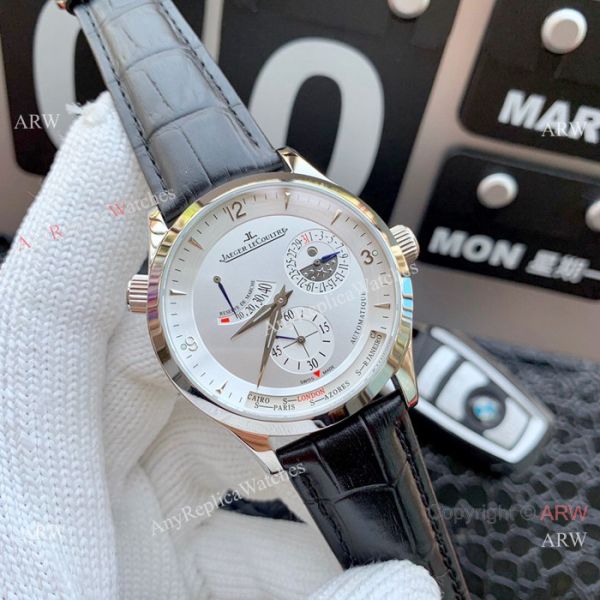 New Copy Jaeger LeCoultre Master Ultra Thin Reserve de Marche Watch SS Silver Face New Copy Jaeger LeCoultre Master Ultra Thin Reserve de Marche Watch SS Silver Face