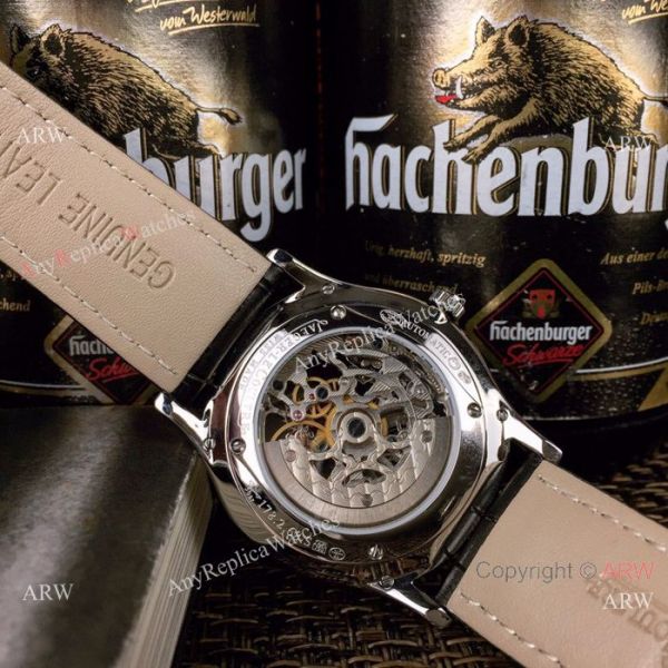 High Quality Copy Jaeger LeCoultre Stainless Steel Skeleton Dial Watches High Quality Copy Jaeger LeCoultre Stainless Steel Skeleton Dial Watches