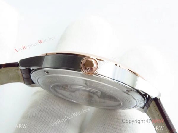 Montblanc AAA Watches Heritage Spirit 2824 Rose Gold Silver Dial Watch Montblanc AAA Watches Heritage Spirit 2824 Rose Gold Silver Dial Watch