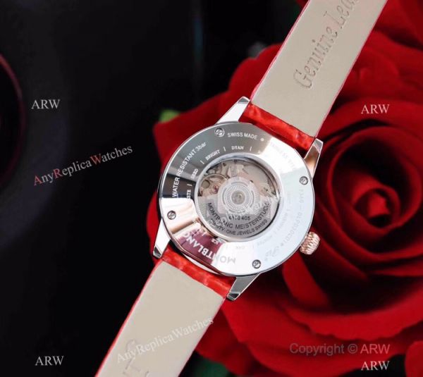 Swiss Mont Blanc Knock Off Boheme Date U0111059 Watch Rose Gold Diamond Swiss Mont Blanc Knock Off Boheme Date U0111059 Watch Rose Gold Diamond