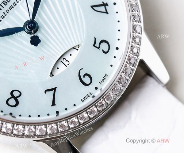 Swiss Montblanc Boheme Date SS Watch 33mm Women Mont Blanc Bracelet Replica Swiss Montblanc Boheme Date SS Watch 33mm Women Mont Blanc Bracelet Replica
