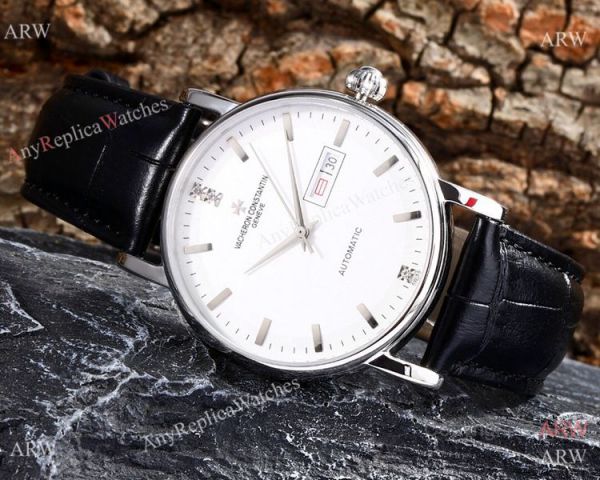 Copy Vacheron Constantin Geneve automatic Watch Stainless Steel Black Face Copy Vacheron Constantin Geneve automatic Watch Stainless Steel Black Face
