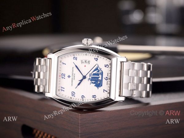 High Quality Vacheron Constantin Malte Stainless Steel Black Dial Watch High Quality Vacheron Constantin Malte Stainless Steel Black Dial Watch