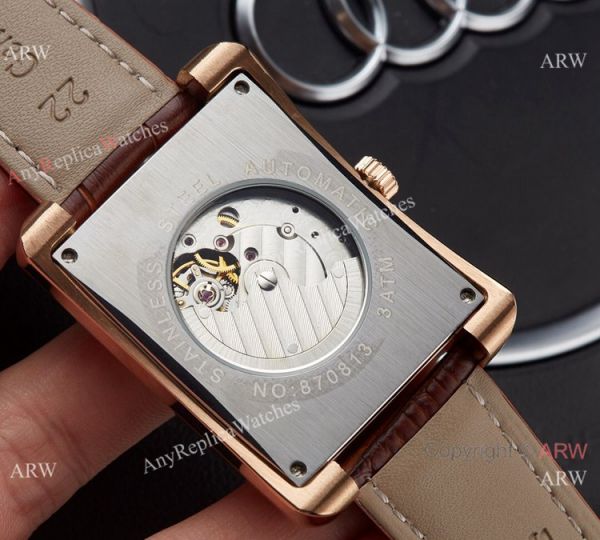 Clone Vacheron Constantin Moonphase Watch Rose Gold Brown Leather Strap Clone Vacheron Constantin Moonphase Watch Rose Gold Brown Leather Strap