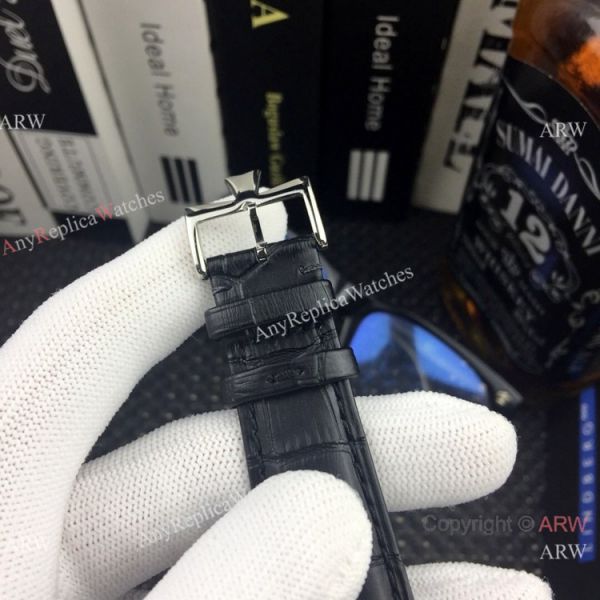Replica Vacheron Constantin geneve SS Black Dial Watch Low Price Replica Vacheron Constantin geneve SS Black Dial Watch Low Price