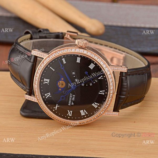 New Copy Breguet Classique Moonphase Stainless Steel Diamonds Watches For Sale New Copy Breguet Classique Moonphase Stainless Steel Diamonds Watches For Sale