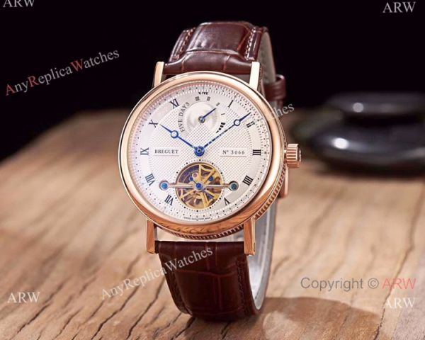 Replica Breguet Tourbillon Automatic 43mm Men Watch Rose Gold Replica Breguet Tourbillon Automatic 43mm Men Watch Rose Gold