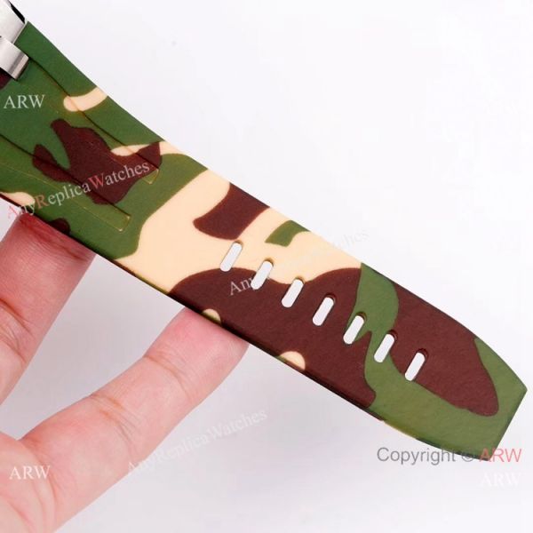2019 Copy Audemars Piguet Royal Oak Offshore Watch SS Camouflage Strap 2019 Copy Audemars Piguet Royal Oak Offshore Watch SS Camouflage Strap