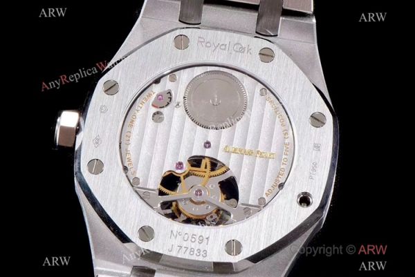 JF Factory Copy Audemars Piguet Royal Oak Tourbillon 26510 Stanless Steel Gray Rhodium Dial Watch 41mm JF Factory Copy Audemars Piguet Royal Oak Tourbillon 26510 Stanless Steel Gray Rhodium Dial Watch 41mm