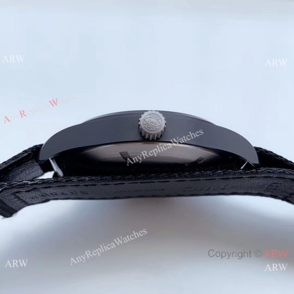 (M+) Swiss Grade IWC Pilots Top Gun iw326901 Black PVD Watch 40mm (M+) Swiss Grade IWC Pilots Top Gun iw326901 Black PVD Watch 40mm