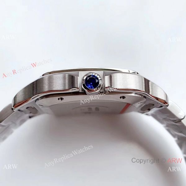 Grade A Replica Cartier Santos Stainless Steel Watch 9015 Automatic Movement Grade A Replica Cartier Santos Stainless Steel Watch 9015 Automatic Movement