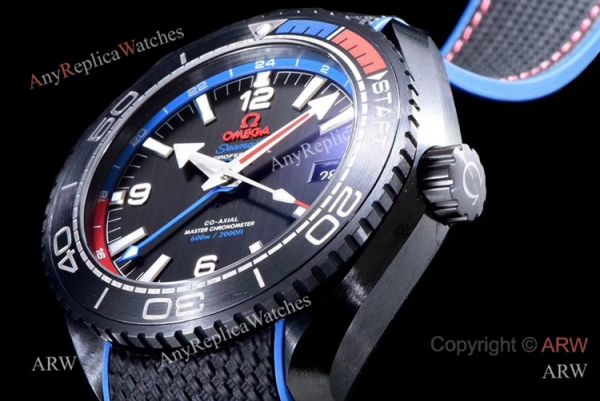 Omega Seamaster Planet Ocean Deep Black 8906 VSF Black Dial Watch Super Clone Omega Seamaster Planet Ocean Deep Black 8906 VSF Black Dial Watch Super Clone