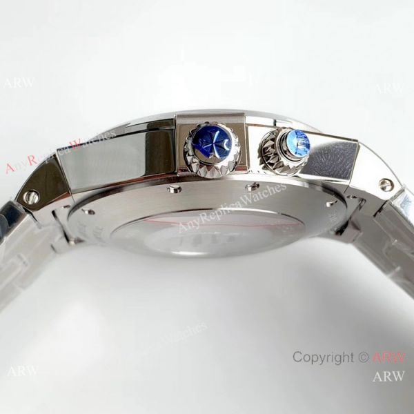 Swiss Copy Vacheron Constantin Overseas 1222-SC Watch SS Black Dial 42mm Swiss Copy Vacheron Constantin Overseas 1222-SC Watch SS Black Dial 42mm