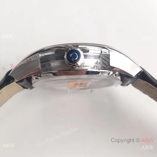 Copy Omega De Ville Hour Vision VSF 1:1 8500 Watch Dark Blue Leather Strap Copy Omega De Ville Hour Vision VSF 1:1 8500 Watch Dark Blue Leather Strap