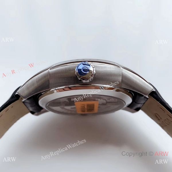 VS Factory Replica Omega De Ville Co-Axial Swiss 8500 Watch SS Black Leather Band VS Factory Replica Omega De Ville Co-Axial Swiss 8500 Watch SS Black Leather Band