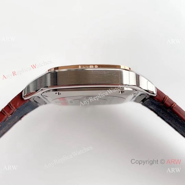 Swiss Grade Copy Cartier Santos HBBv6 Automatic Watch Two Tone Rose Gold Swiss Grade Copy Cartier Santos HBBv6 Automatic Watch Two Tone Rose Gold