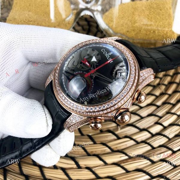 Corum Bubble Rose Gold Chronograph Face Watch for Sale Best Replica Corum Watches Corum Bubble Rose Gold Chronograph Face Watch for Sale Best Replica Corum Watches