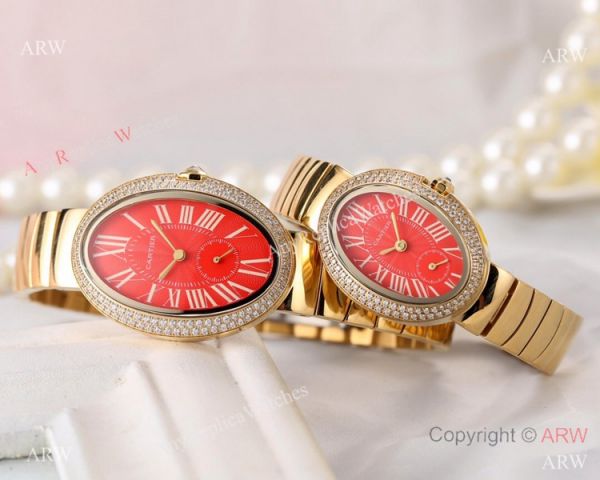 Best Quality Copy Cartier Baignoire Lovers Watch Rose Gold Black Dial Best Quality Copy Cartier Baignoire Lovers Watch Rose Gold Black Dial