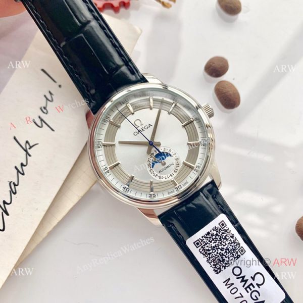 New Omega De Ville Fake Hour Vision Moonphase Watch 40mm New Omega De Ville Fake Hour Vision Moonphase Watch 40mm