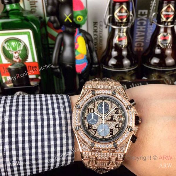 Buy Royal Oak Offshore Limited Edition AP Iced Out Replica Watch Buy Royal Oak Offshore Limited Edition AP Iced Out Replica Watch