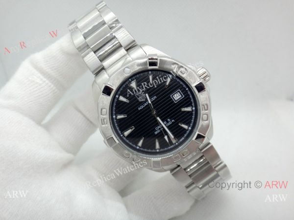Replica Tag Heuer Aquaracer Stainless Steel Black Dial Quartz Watch Replica Tag Heuer Aquaracer Stainless Steel Black Dial Quartz Watch