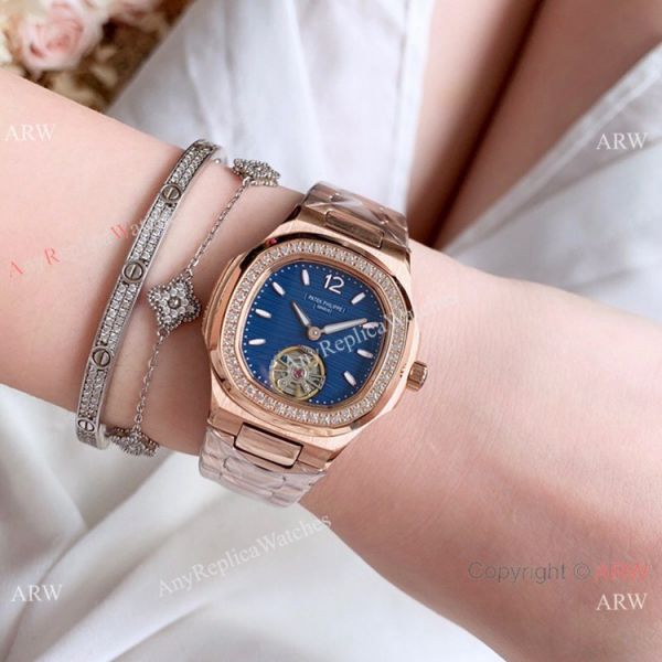 Patek Philippe Nautilus Womens Rose Gold Tourbillon Knock off Watches China Patek Philippe Nautilus Womens Rose Gold Tourbillon Knock off Watches China