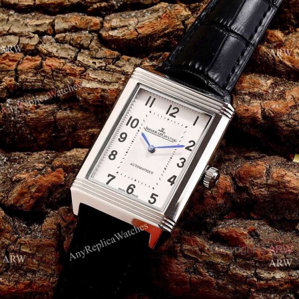 New Copy Jaeger-LeCoultre Reverso Classic 46mm Watch Stainless Steel Black Face New Copy Jaeger-LeCoultre Reverso Classic 46mm Watch Stainless Steel Black Face