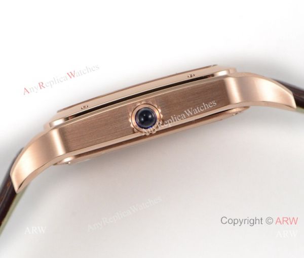 Swiss 9015 Cartier Santos-Dumont Rose Gold Watch New Cartier Watches Swiss 9015 Cartier Santos-Dumont Rose Gold Watch New Cartier Watches