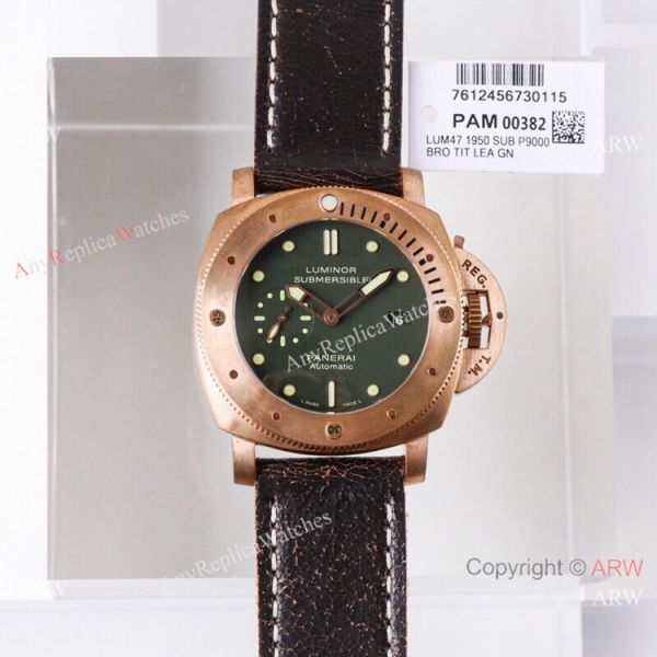 (VS) 1-1 Swiss Copy Panerai Luminor Submersible P9000 Bronzo Watch Pam382 (VS) 1-1 Swiss Copy Panerai Luminor Submersible P9000 Bronzo Watch Pam382