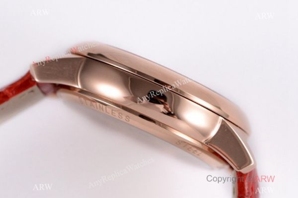 (VC) Vacheron Constantin Copy Patrimony Moon phase Rose Gold Diamond Watch 32mm (VC) Vacheron Constantin Copy Patrimony Moon phase Rose Gold Diamond Watch 32mm