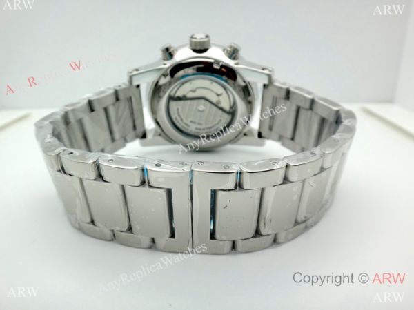 Mont Blanc Clone Timewalker Stainless Steel Black Dial Automatic watch Mont Blanc Clone Timewalker Stainless Steel Black Dial Automatic watch