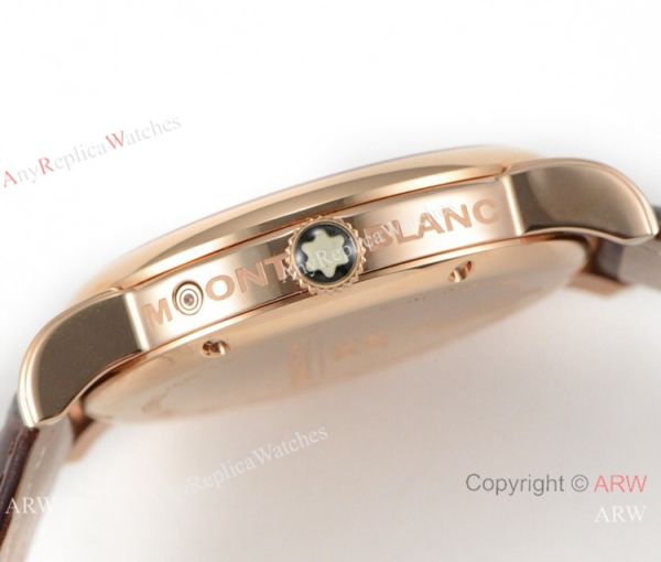 VF Factory Fake Montblanc Star Legacy Moon Rose Gold White Face Watch VF Factory Fake Montblanc Star Legacy Moon Rose Gold White Face Watch
